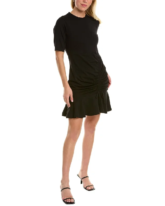 elegant evening mini dress-BCBGeneration Ruched Front Mini Dress